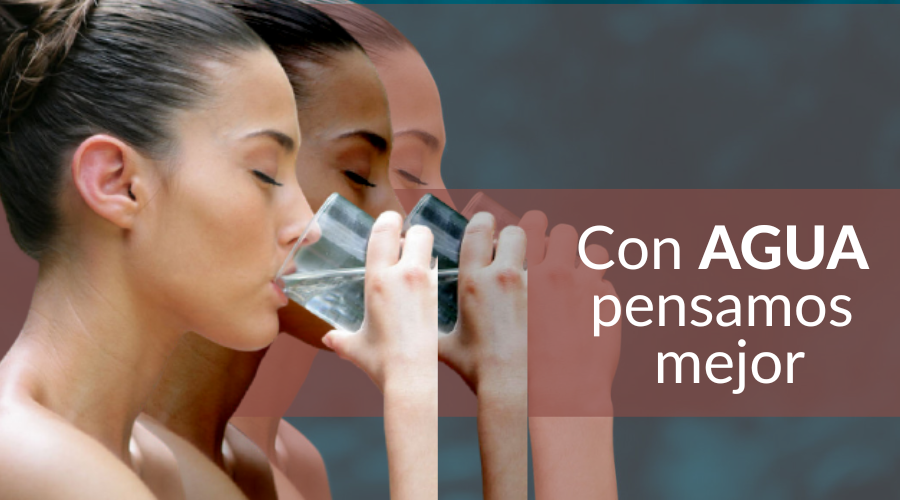 Los beneficios del agua… a la hora de pensar.
